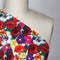 Artlux ~ 'Damson' Multi | White Marocaine Viscose Crepe ~ Made in Italy *Clearance Sale 30% Off